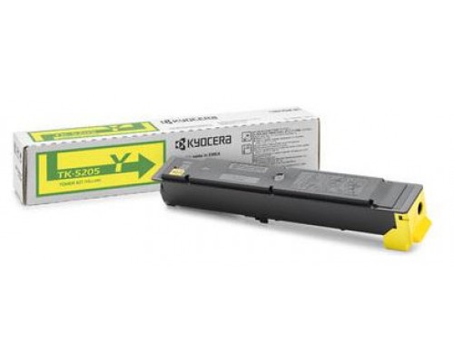 KYOCERA TASKALFA 358CI CARTUCHO DE TÓNER AMARILLO (1T02R5ANL0, TK5205Y)