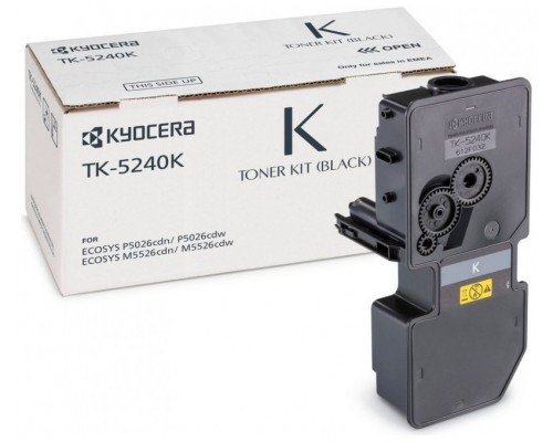 KYOCERA TK-5240K MITA Toner M5526cdn negro  4.000 paginas