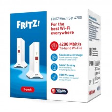 Fritz!Repeater Mesh Set 4200 2-pk WiFi6