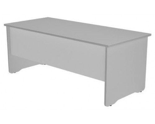 MESA DE OFICINA SERIE WORK 200X80 GRIS / GRIS ROCADA 2004AB02 (Espera 4 dias)