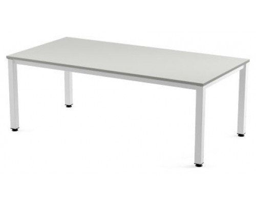 MESA DE OFICINA SERIE EXECUTIVE 200X100 BLANCO/ GRIS ROCADA 2005AM02 (Espera 4 dias)