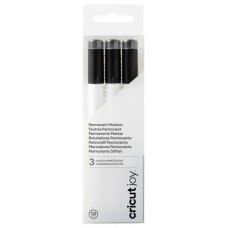 CRICUT JOY PERMANENT MARKERS 3-PACK 1.0 (BLACK) (Espera 4 dias)