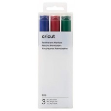 Cricut 2008876 marcador permanente Azul, Verde, Rojo 3 pieza(s) (Espera 4 dias)