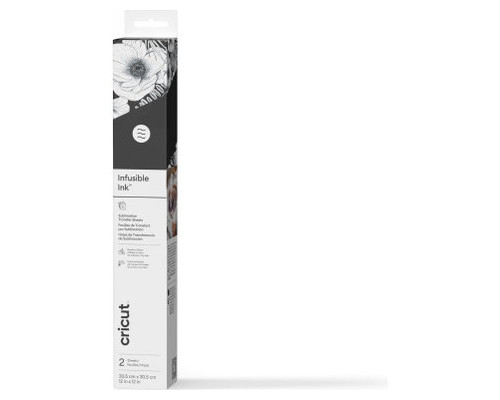 CRICUT INFUSIBLE INK TRANSFER SHEETS 2-PACK (BLACK) (Espera 4 dias)