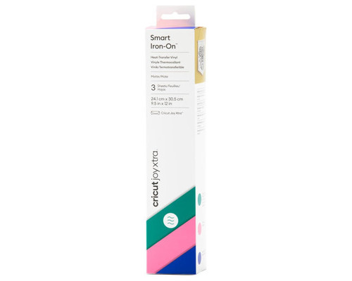 CRICUT SMART IRON-ON JOY XTRA 24,1X30,5CM - 3 SHEETS (HIBISCUS SAMPLER) (Espera 4 dias)