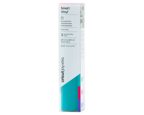 CRICUT SMART VINYL PERMANENT JOY XTRA 24,1X30,5CM - 3 SHEETS (ELEGANCE SAMPLER) (Espera 4 dias)