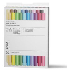 CRICUT ROTULADORES DE DOBLE PUNTA , SET ULTIMATE (20 UDS.) + ADAPTADOR (Espera 4 dias)