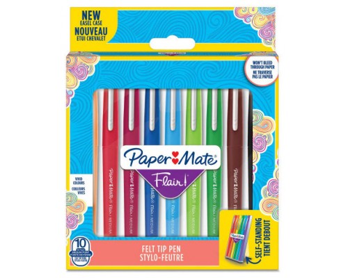 FLAIR BLISTER 10 COLORES SURTIDOS PAPER MATE 2028898 (Espera 4 dias)