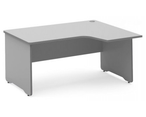 MESA DE OFICINA SERIE WORK CON FORMA DE L DERECHA 160X120 GRIS / GRIS ROCADA 2051AB02 (Espera 4 dias)