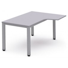 MESA DE OFICINA SERIE EXECUTIVE FORMA L DERECHA 180X120 GRIS / GRIS ROCADA 2052AD02 (Espera 4 dias)