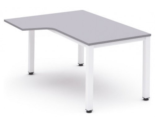 MESA DE OFICINA SERIE EXECUTIVE FORMA L IZQUIERDA 160X120 BLANCO/GRIS ROCADA 2053AM02 (Espera 4 dias)