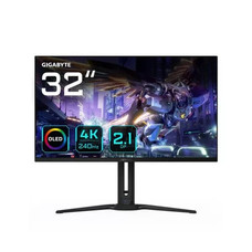 MONITOR GIGABYTE 32" AORUS FO32U2P,OLED,3840X2160 (UHD),0.18PP,1,5M:1,0,03MS,240HZ,2HDMI+2DP+MINIDP+3USB3.2+1TYPE-C,ALTAVOCES (Espera 4 dias)