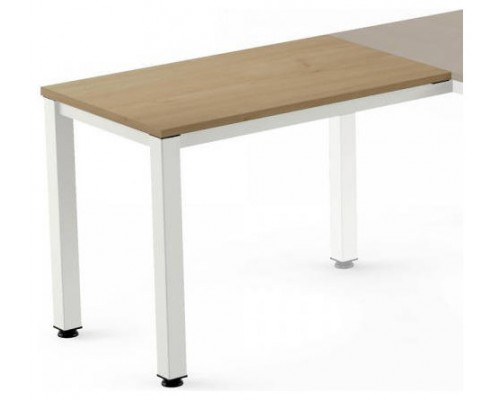 ALA PARA MESA SERIE EXECUTIVE 100X60 BLANCO/ ROBLE ROCADA 2107AM08 (Espera 4 dias)