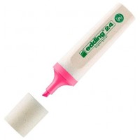 MARCADOR FLUORESCENTE ECOLINE 24 COLOR ROSA EDDING 24-009 (Espera 4 dias)