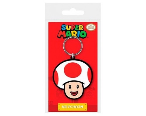 LLAVERO TOAD - SUPER MARIO 6 CM PYRAMID REDSTRING RK38926C (Espera 4 dias)