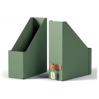 PACK 2 REVISTEROS DE CART&Oacute;N COLOR VERDE LEITZ 24710050 (Espera 4 dias)