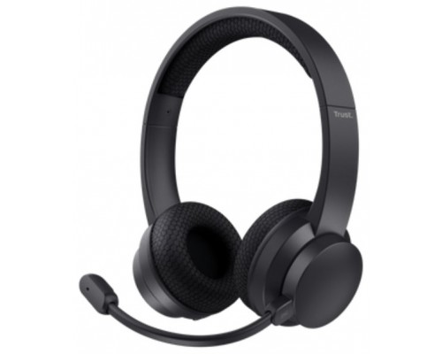 HEADSET TRUST AYDA 25463 WIRELESS SUPRAAURAL MICROFONO