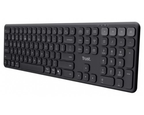 TECLADO TRUST VAIYA BK