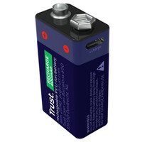 PILAS 9V RECARGABLE TRUST 25745 9V BLISTER 1 UNIDAD