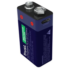 PILAS 9V RECARGABLE TRUST 25745 9V BLISTER 1 UNIDAD
