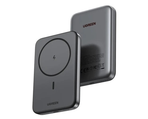 UGREEN UGREEN 10000MAH MAGNETIC WIRELESS POWER BANK SPACE GRAY (Espera 4 dias) UGREEN UGREEN 10000MAH MAGNETIC WIRELESS POWER BANK SPACE GRAY (Espera 4 dias)