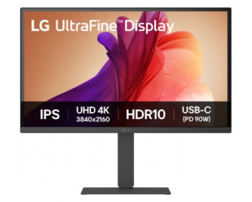 LG 27U730A-B pantalla para PC 68,6 cm (27") 3840 x 2160 Pixeles 4K Ultra HD Negro (Espera 4 dias)