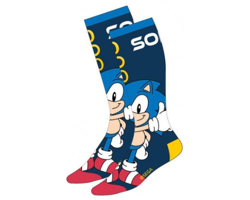 CALCETINES PERSONAJE SONIC TALLA 35/41 CERDÁ 2900001887 (Espera 4 dias)