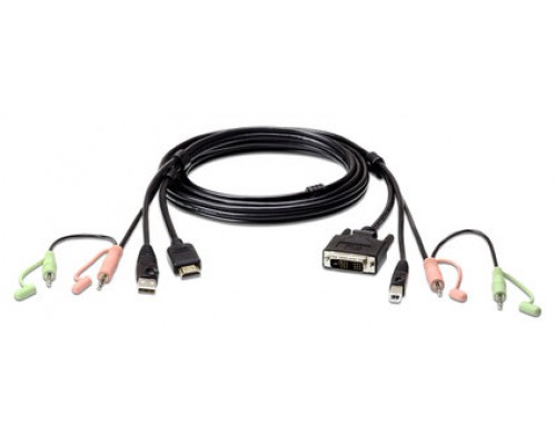 Aten 2L-7D02DH adaptador de cable HDMI DVI-D Negro (Espera 4 dias)