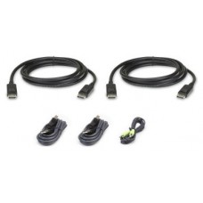 Aten 2L-7D02UDPX5 cable para video, teclado y ratón (kvm) 1,8 m Negro (Espera 4 dias)