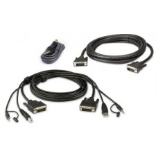 Aten 2L-7D02UDX3 cable para video, teclado y ratón (kvm) 1,8 m Negro (Espera 4 dias)