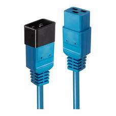 Lindy 30121 cable de transmisi&oacute;n Azul 2 m C19 acoplador C20 acoplador (Espera 4 dias)