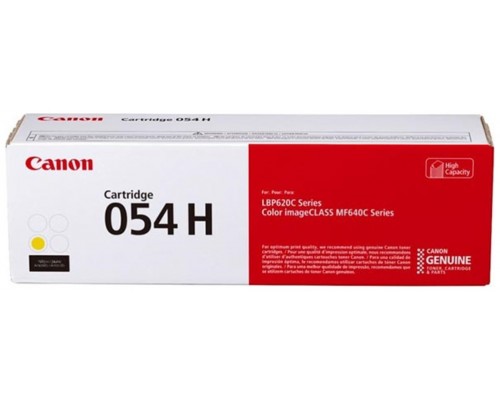 TONER AMARILLO CANON 054H (Espera 4 dias)