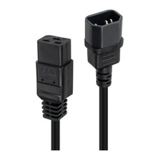 Lindy 30492 cable de transmisi&oacute;n Negro 3 m IEC C14 IEC C19 (Espera 4 dias)