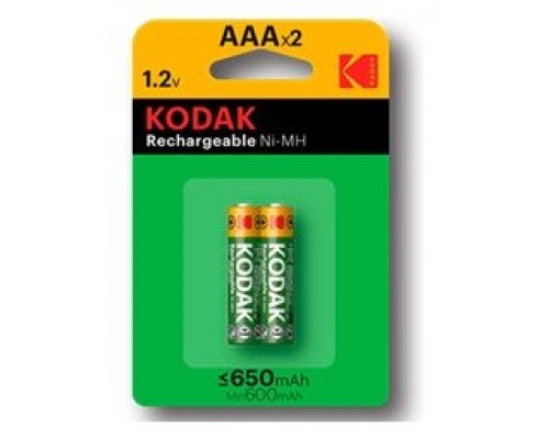 Pila Recargable Kodak 30955042 Nimh Aaa Lr3 650mah