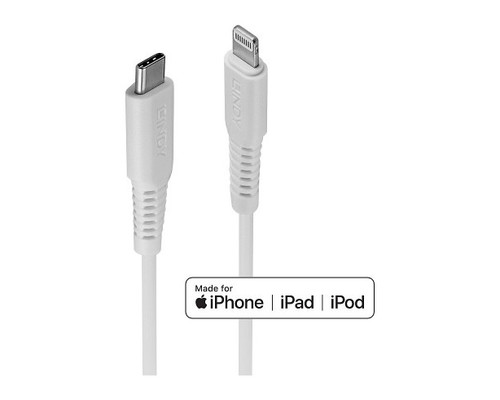 Lindy 31317 cable de conector Lightning 2 m Blanco (Espera 4 dias)