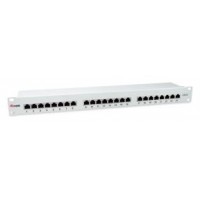 PATCH PANEL 24 PUERTOS CATEGORIA 6 APANTALLADO COLOR