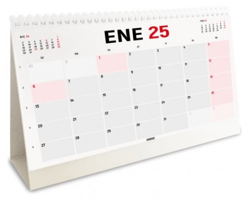 CALENDARIO 2025 VERTICAL SOBREMESA PARA ESCRIBIR 21X14 INGRAF 332463 (Espera 4 dias)