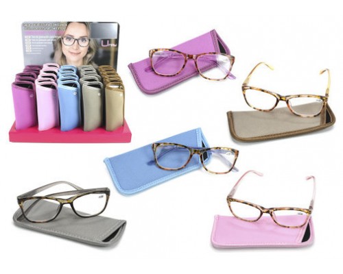 EXPOSITOR 30 GAFAS LECTURA SE&Ntilde;ORA PARIS 5 MODELOS COLORES Y GRADUACIONES SURTIDOS UMAY 332803 (Espera 4 dias)