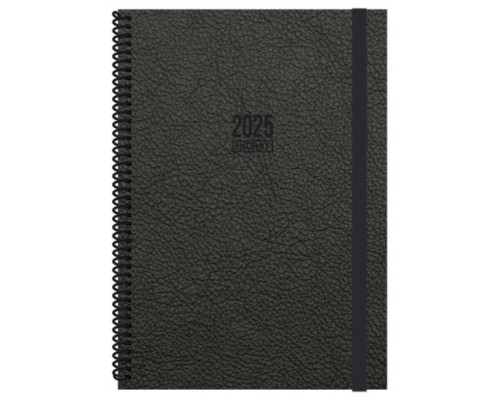 AGENDA 2025 TOKIO DIA/PAGINA 17X24 NEGRO CASTELLANO INGRAF 355562 (Espera 4 dias)