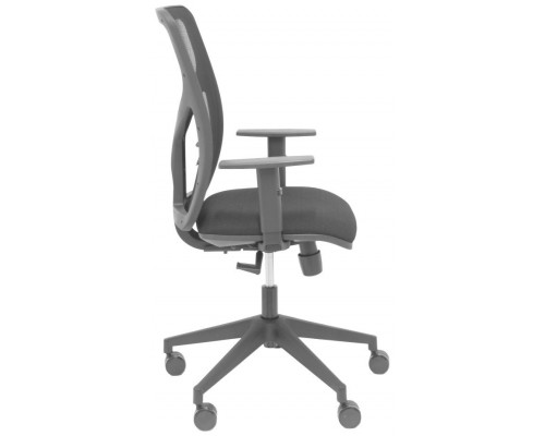 SILLA MODELO MOTILLA MALLA NEGRA BRAZO REGULABLE ASIENTO BALI NEGRO PIQUERAS Y CRESPO 21SBALI840B10 (Espera 4 dias)