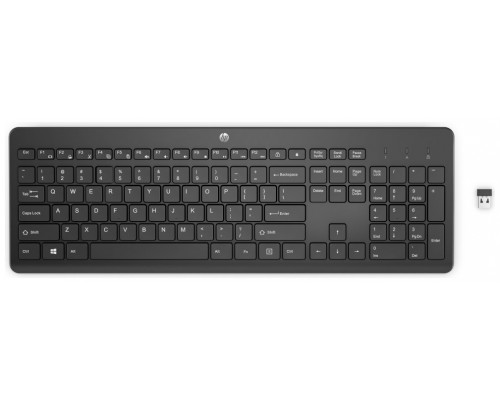 TECLADO HP INALAMBRICO 230 NEGRO