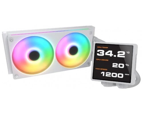 Cougar Ref. Liq Poseidon Vistek Pro ARGB 240 White