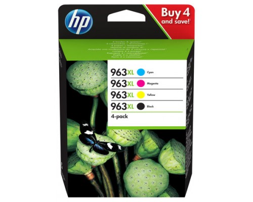 TINTA HP3YP35AE 963XL PACK 4 COLORES (Espera 4 dias)