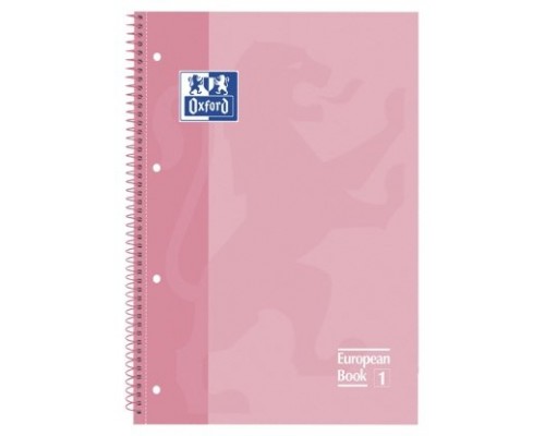 Oxford Europeanbook 1 cuaderno y block A4+ 80 hojas Rosa (MIN5) (Espera 4 dias)