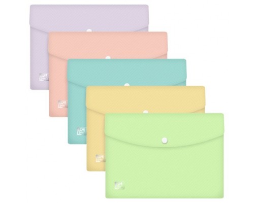 SOBRE BROCHE URBAN TP A5 - SURTIDO PASTEL OXFORD 400187615 (MIN50) (Espera 4 dias)