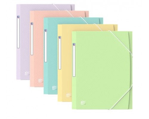 CARPETA DE GOMAS CON SOLAPAS OXFORD URBAN TP A4+ - SURTIDO PASTEL OXFORD 400187619 (Espera 4 dias)