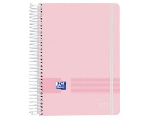 AGENDA 2024 LIVE&GO A5 15X21CM DIA PAGINA COLORES PASTEL SURTIDOS OXFORD 400190004 (Espera 4 dias)