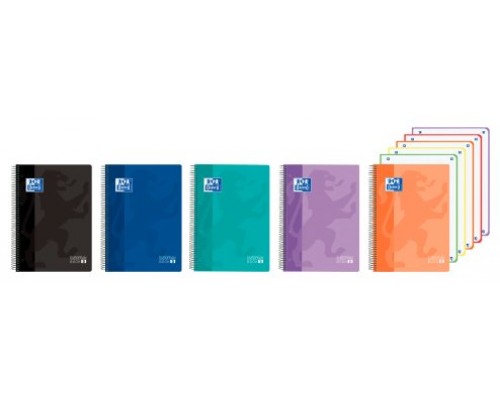 CUADERNO EUROPEANBOOK 5 TAPA PL&Aacute;STICO CLASSIC A4+ 120H VIVOS OXFORD 400196862 OXFORD 400196862 (MIN15) (Espera 4 dias)