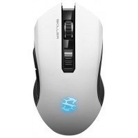 RATON GAMING SHARKOON SGM3 BLANCO RGB