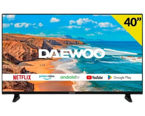 TV LED 40" DAEWOO FHD 40DM62FA ANDROID SMART TV (Espera 4 dias)